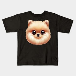 Pomeranian Portrait Perfection Kids T-Shirt